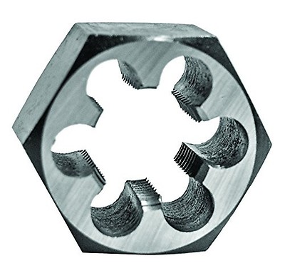 Century Drill 98216 High Carbon Steel Fractional Hexagon Die 3/4-16 NF 