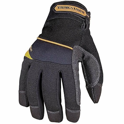 Flexzilla F7005XL Hi-Dexterity Leather Work Gloves Touch Screen Capability XL 