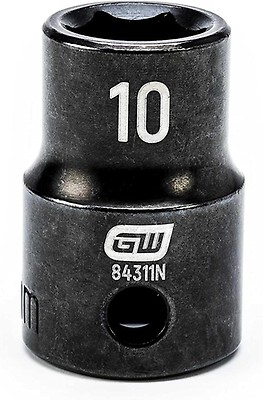Gearwrench 84532N 1/2" Drive 6 Point 20mm Standard Impact Socket 