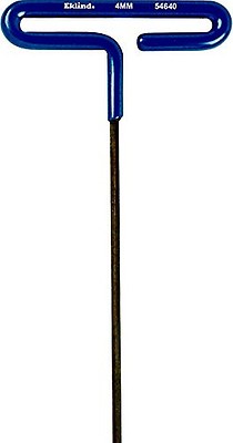 Eklind Inbusschlüssel T-Griff, 4 Mm – 9 Zoll, Blauer Softgriff, USA-made