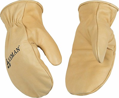 Kinco 81HK-L Lined Grain Buffalo Leather Ranch and Work Gloves, Large
