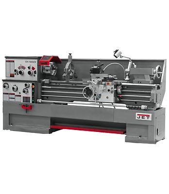 たたtttt Jet GH-1880ZX-TAK Lathe Taper Attachment Installed (321486