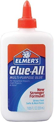 Elmer's No-Wrinkle Rubber Cement, Clear, Brush Applicator, 4 Ounce :  : Industrial & Scientific