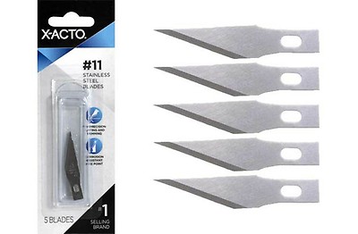 X-ACTO No 10 X210 Curved Hobby Blades - 5pc