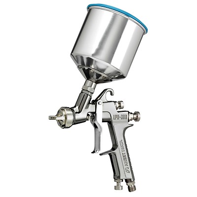 Iwata 4906 LPH-80 0.6 mm HVLP Gravity Feed Spray Gun with Plastic Cup