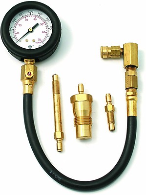 Includes Dual Range 0-1150 psi and 0-8000 kPa Gauge and Fittings OTC 5872 Compression Tester for Heavy Duty Diesel Engines 12 Inch Flex Hose 