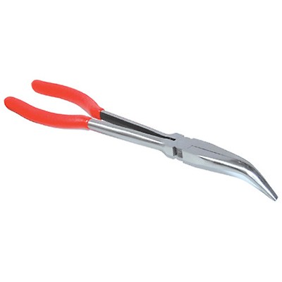 K Tool 51206 Needle Nose Pliers, 6 Long, Bent Nose, with Side