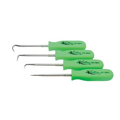 with Neon Green Handle K Tool 70078 Angled Miniature Pick 90 Degree 