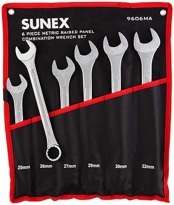 Sunex 736 1-1/8-Inch Raised Panel Combination Wrench 
