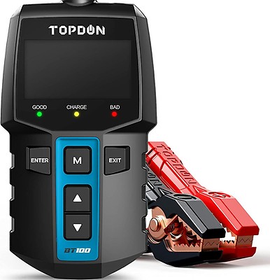 Topdon USA BT200 Battery, Charging System, and Cranking System Analyzer