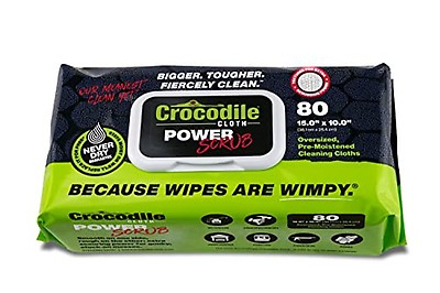 Crocodile Cloth ORIGINAL Industrial-Grade Huge Cleaning Cloths Pack of 100  Cloths
