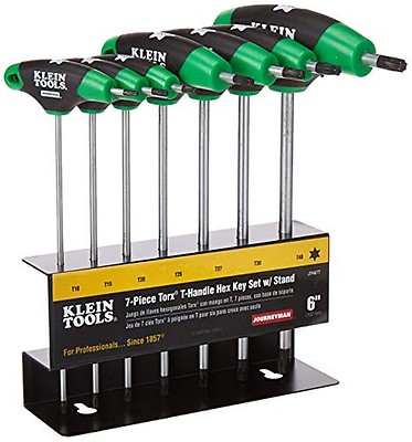 てんてん's shop Klein Tools JTH68MB Hex Key Kit with 6-Inch Metric Ball End