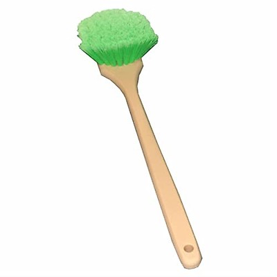  Chemical Guys ACCG08 Wheelie All Exterior Surface and Wheel  Brush (Safe for Cars, Trucks, SUVs, RVs, Motorcycles, & More) Green :  Automotive