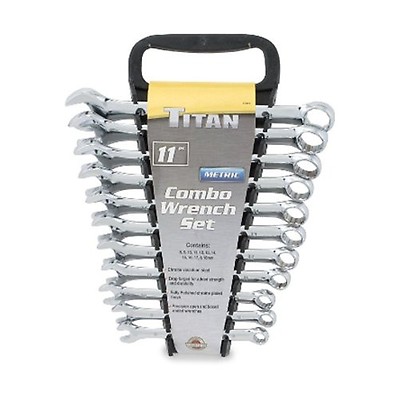 Titan Tools 17363 5 szt. 12-punktowy zestaw kluczy płasko