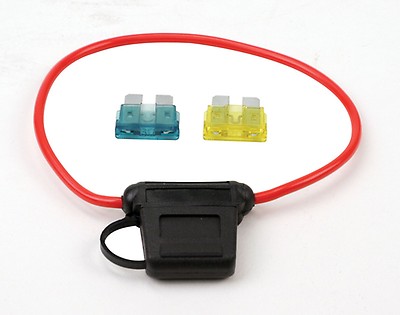 Viair 92952 60 Amp Heavy Duty Fuse Holder With Mounting Tab For 8 Gauge Wire