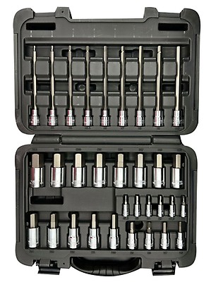 Durston XZN Triple Square Drive Bit Set - 9 Piece, S2 Alloy Steel, Heat Treated, Lifetime Warranty