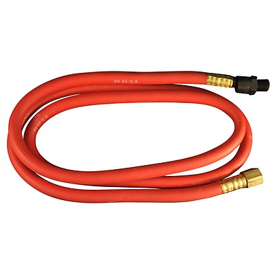 Amflo Products 4-12 1/4" x 12' Yellow Nylon Recoil Hose with 1/4" Swivel Fitting 