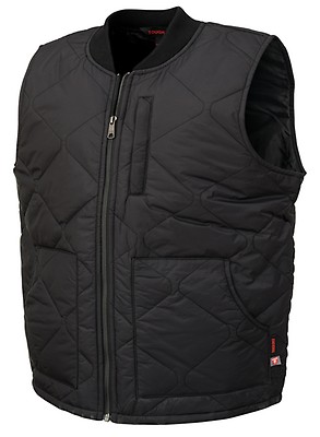 トップス YOKE QUILTING PADDED VEST yoke quilting padded vest