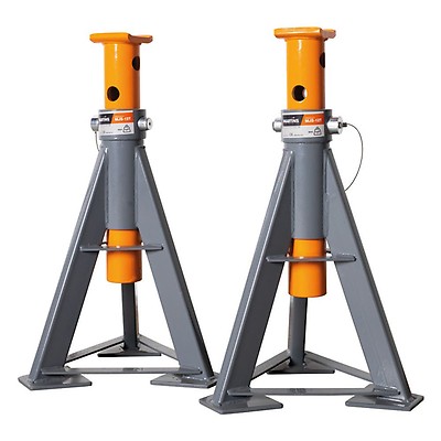 Pin Type Adjustable Jack Stand Pair Sunex 1310 10-Ton Medium Height Pin ...