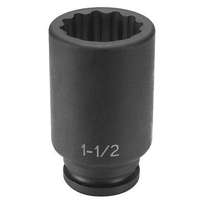Sunex 234z - Llave De Vaso De Impacto De 12 Puntos 1/2 1