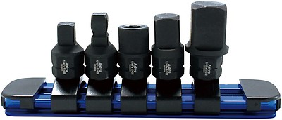 ASTRO 10-Piece 1/4” Drive Low Profile Nano Impact Sockets