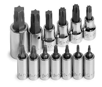 Tools For Mechanics Lisle LI27200 Torx Bit Master 12 Piece Set E Torx Socket Set - Foto 9