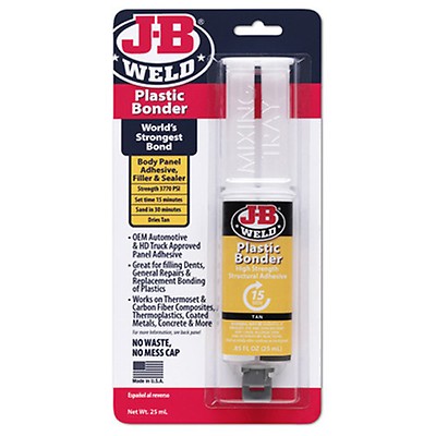 JB Weld 8237 PlasticWeld Plastic Repair Epoxy Putty - 2 oz.