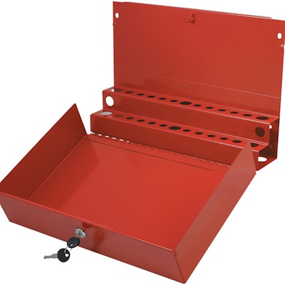 とぅぶ(お取り置き) Sunex Tools Deluxe Red Service Cart 4 Drawers Locking Top