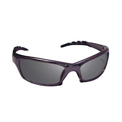 Silver Lens/Black Frame SAS Safety 541-0003 Sidewinder Eyewear with Polybag 