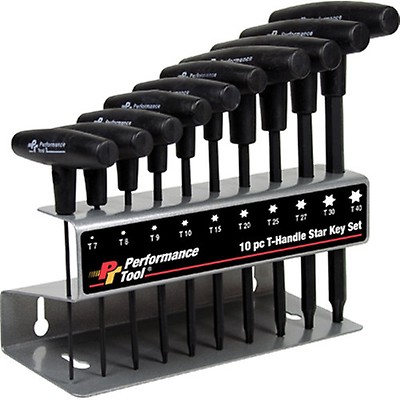 Klein Tools JTH68MB Hex Key Kit with 6-Inch Metric Ball End