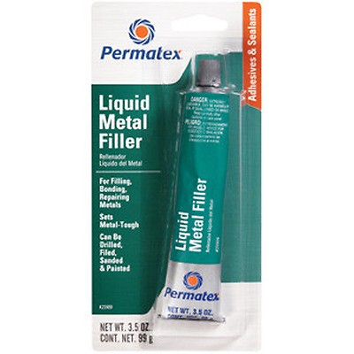 Permatex Wheel Restoration Kit Black Metal Surface Repair (09143)