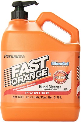 Permatex 25050 Fast Orange Hand Cleaner Wipes, 25 Count