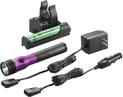 Streamlight Stinger LED Flashlight - Multi-Purpose, Purple, Rechargeable (75648)