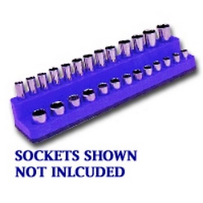 Mechanic's Time Savers MTS680 Magnetic Wrench Holder, Neon Blue