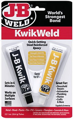 KwikWeld™ Two Part Cold Weld Epoxy Syringe 25ml 50176CAN