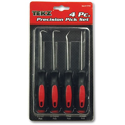 Bent End Pry Bar Set W/ Handles - 3-Pc