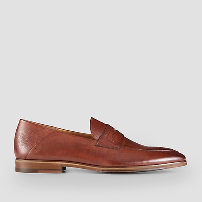 mens leather slip on dress shoes