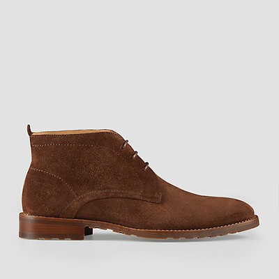 suede sneaker boots