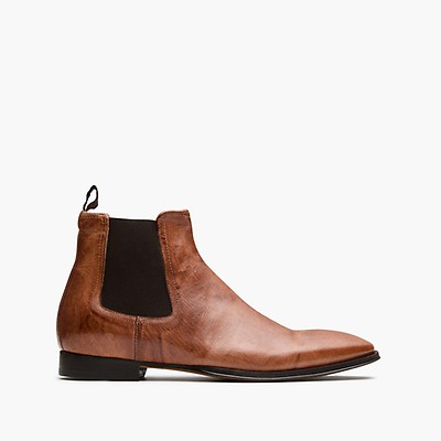 Mens leather dress boots australia online