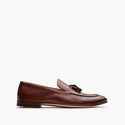 next mens brown loafers