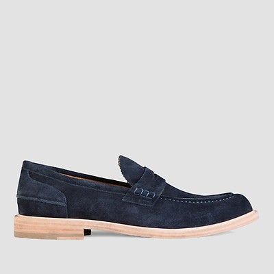 suede loafers