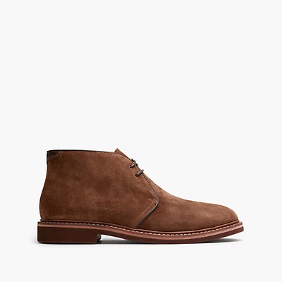 Men's Desert Boots | Crepe Soled Leather & Suede Boots | Aquila