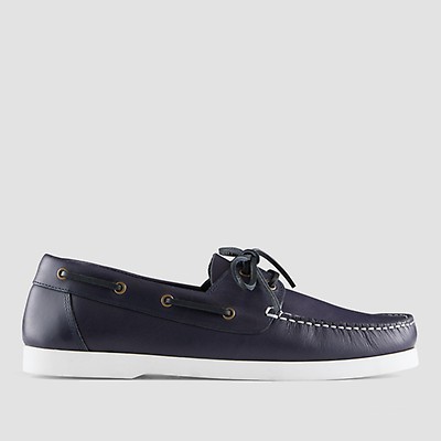 leather boat