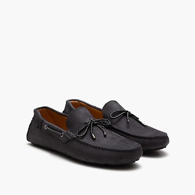 Grey hot sale driving loafers