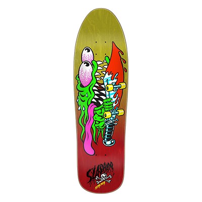 Santa Cruz x Stranger Things Meek Slasher 31.1 Cruiser Skateboard Complete