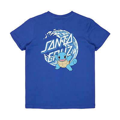 Santa Cruz Youth Pok mon Water type 1 T Shirt Official English