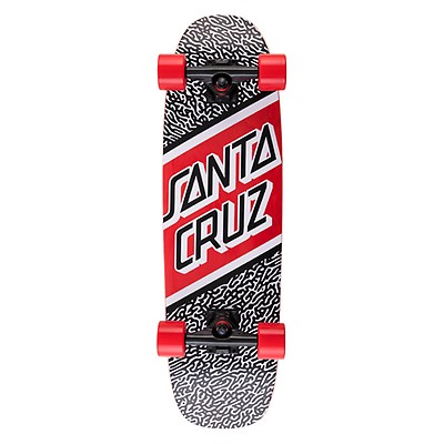 Santa Cruz Screaming Hand 8 Black Skateboard Enfant 10-14 Ans