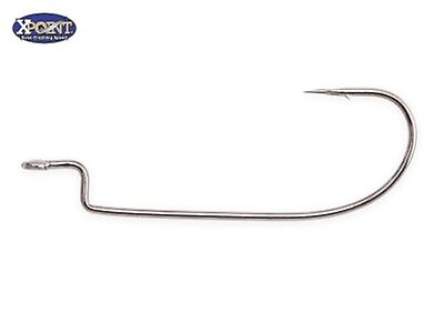 X-Point Hooks - Bass - Light Wire - Worm Offset (X36Z)