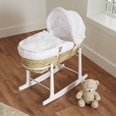 dolls moses basket and stand uk