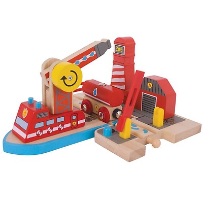 bigjigs big crane construction set